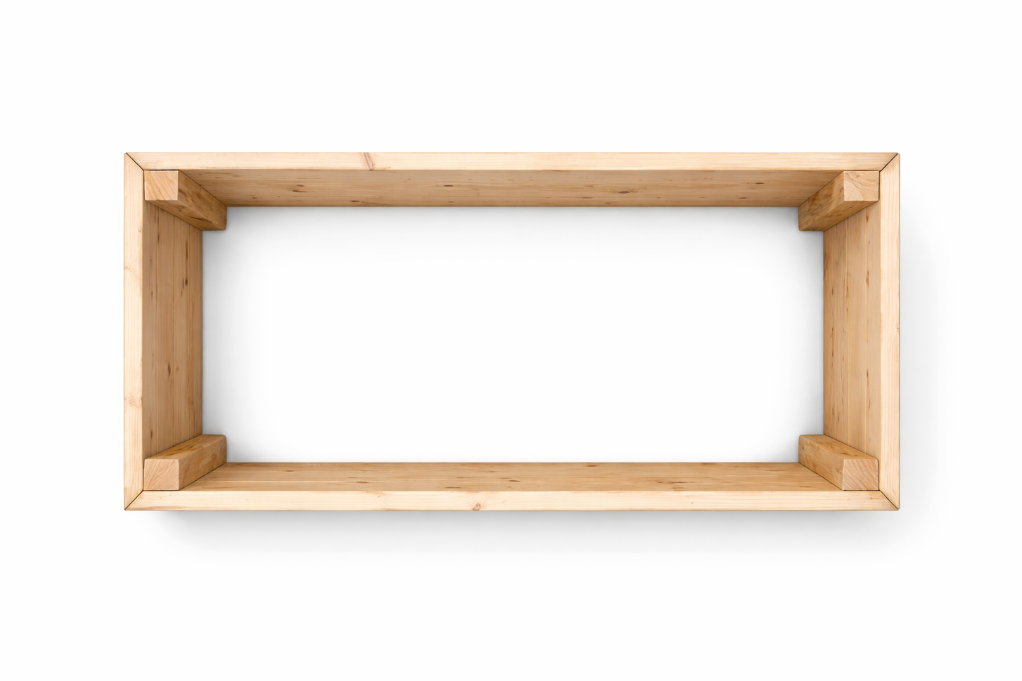 Højbed i træ 80x80 højde 50cm